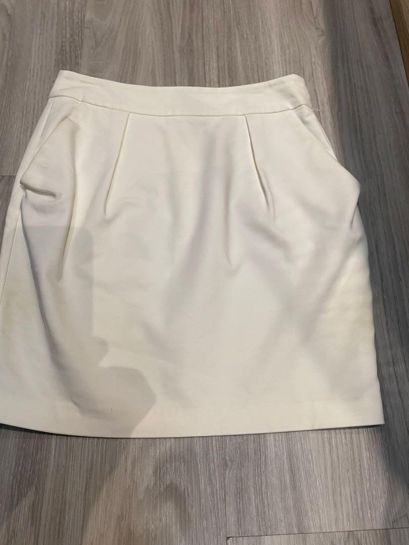 White tulip skirt clearance