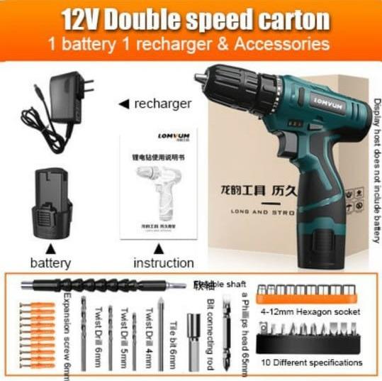 Teccpo Popoman Power Tools 18V Hammer Drill/Driver Kit 18V Impact Driver  MTD680B (Green), Furniture & Home Living, Home Improvement & Organisation,  Home Improvement Tools & Accessories on Carousell