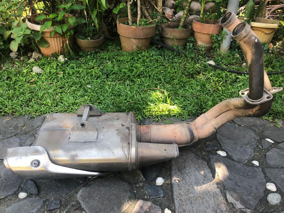 Ninja 650 stock hot sale exhaust