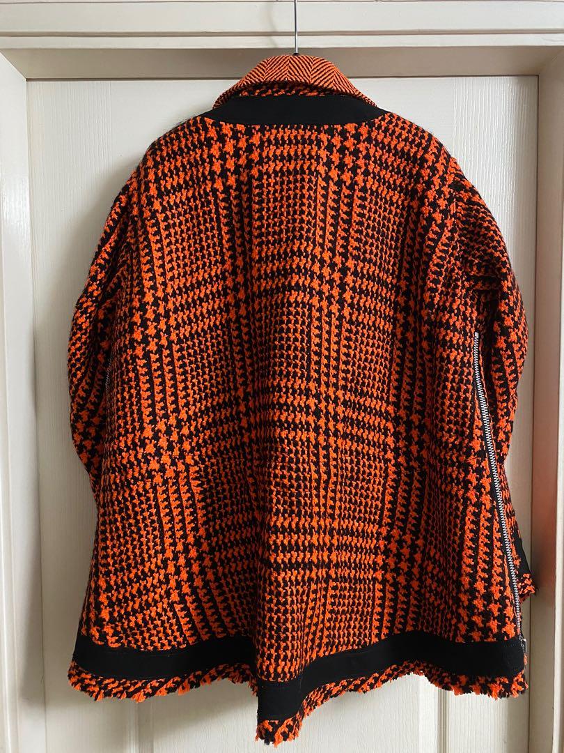 Sale ! 原價$23000 全新Sacai tweed jacket Sz 2 new, 女裝, 外套及