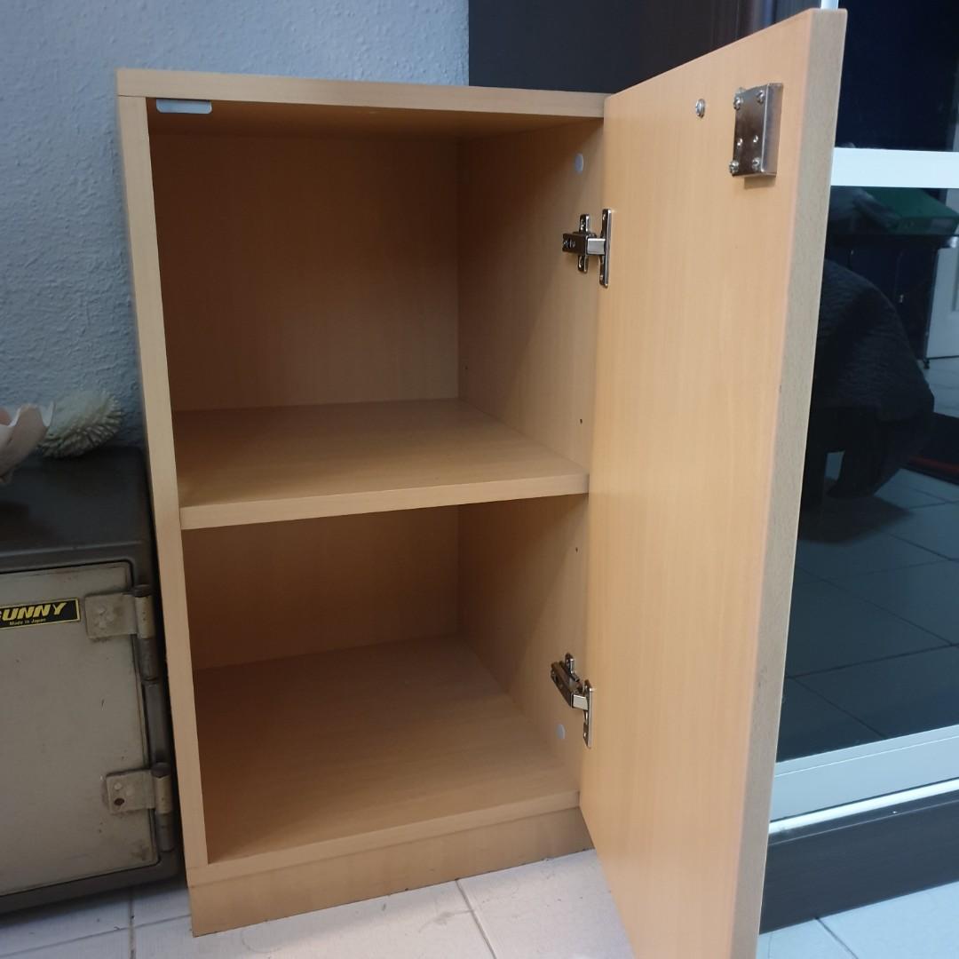 2 Shelf Storage Cabinet Furniture Shelves Drawers On Carousell