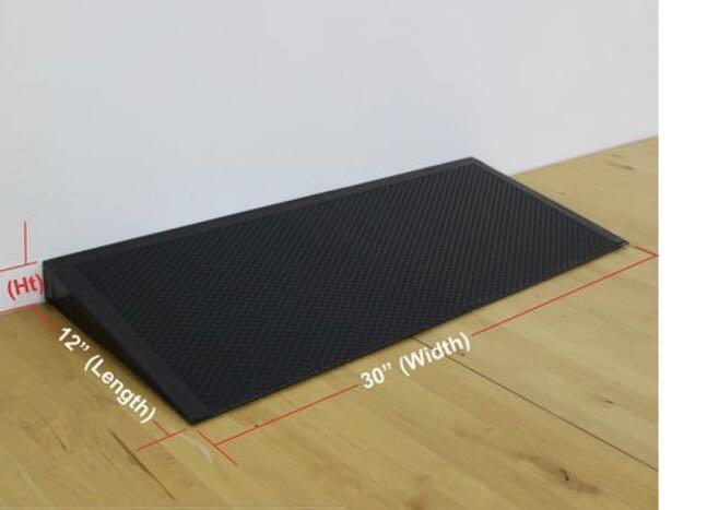 3 Inch Wood Step Ramp 3-Inch (Ht) Wooden Ramp, Health & Nutrition, Assistive & Rehabilatory ...