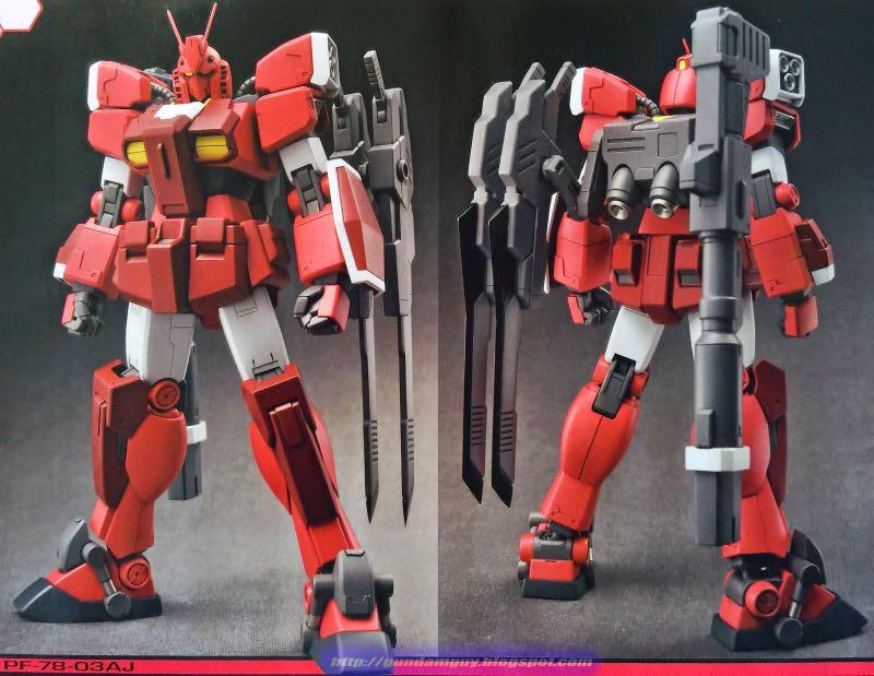 高達模型1/100 Amazing red warrior PF-78-3A build fighters gundam 