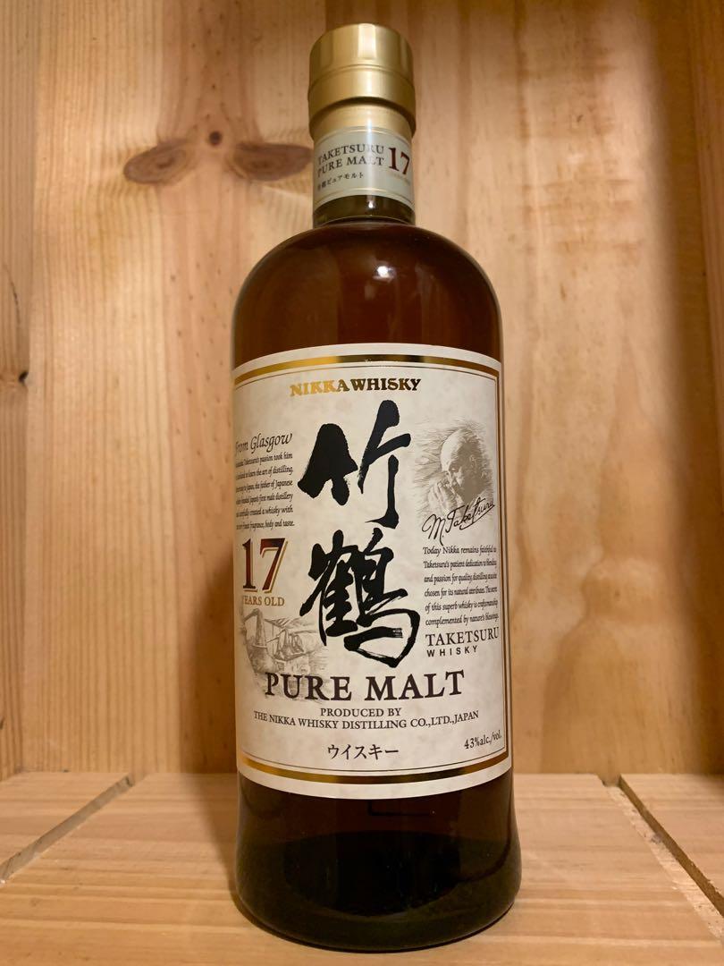 日本威士忌 竹鶴17年純麥威士忌 嘢食 嘢飲 酒精類飲品 Carousell