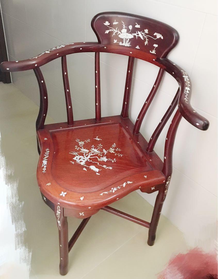 多張小姐椅木凳全實木圓角仿古圓滑堅固耐用實凈清潔容易實用冬暖夏涼西環自取wood Chair 傢俬 家居 傢俬 Carousell