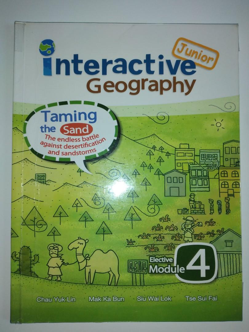 中二地理geo 課本 Junior Interactive Geography Elective Module 4 Taming The Sand 教科書 Carousell