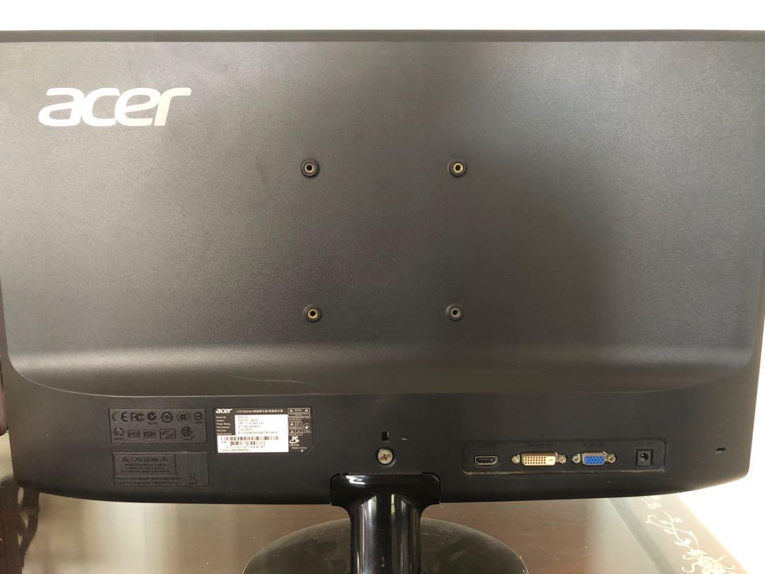 Acer S231HL Bbid LED monitor Full HD (1080p) 23", Computers
