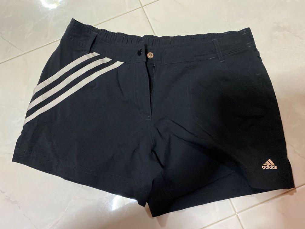 Adidas button shorts, Women's Fashion 