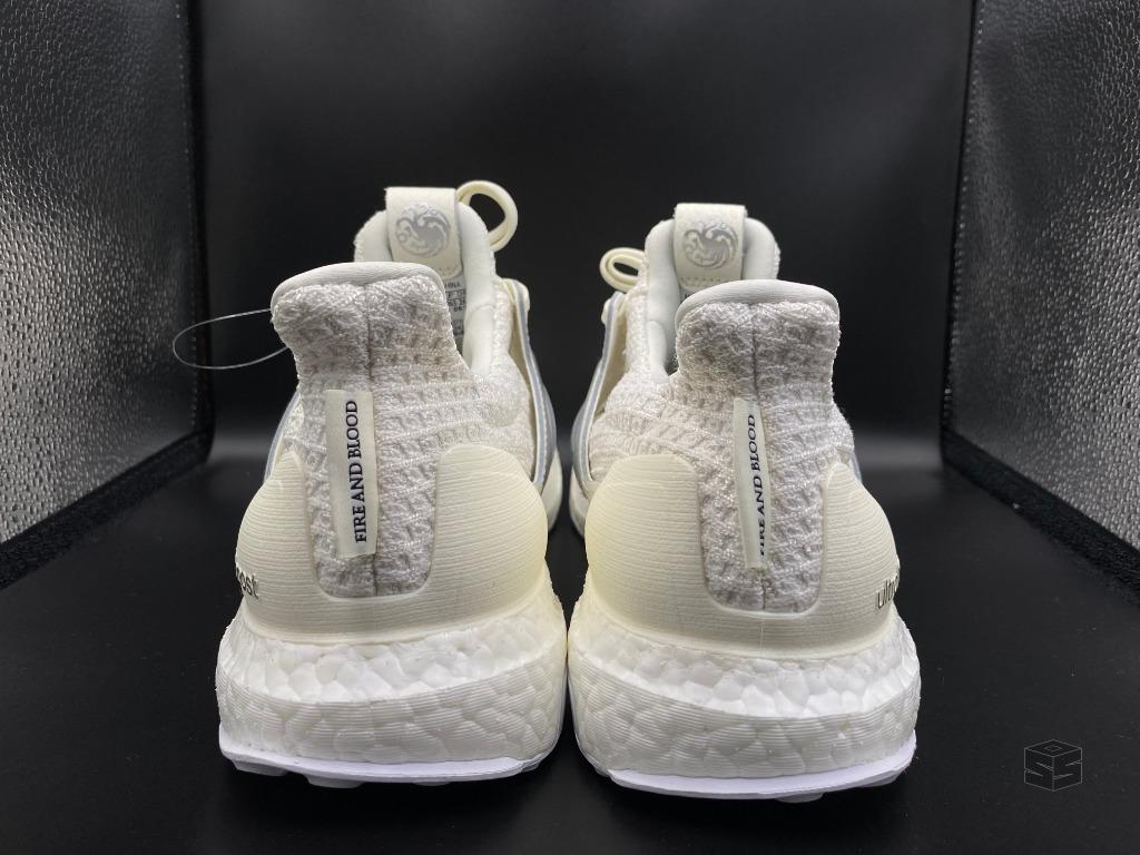 Adidas ultra boost 4.0 game top of thrones house targaryen white (w)