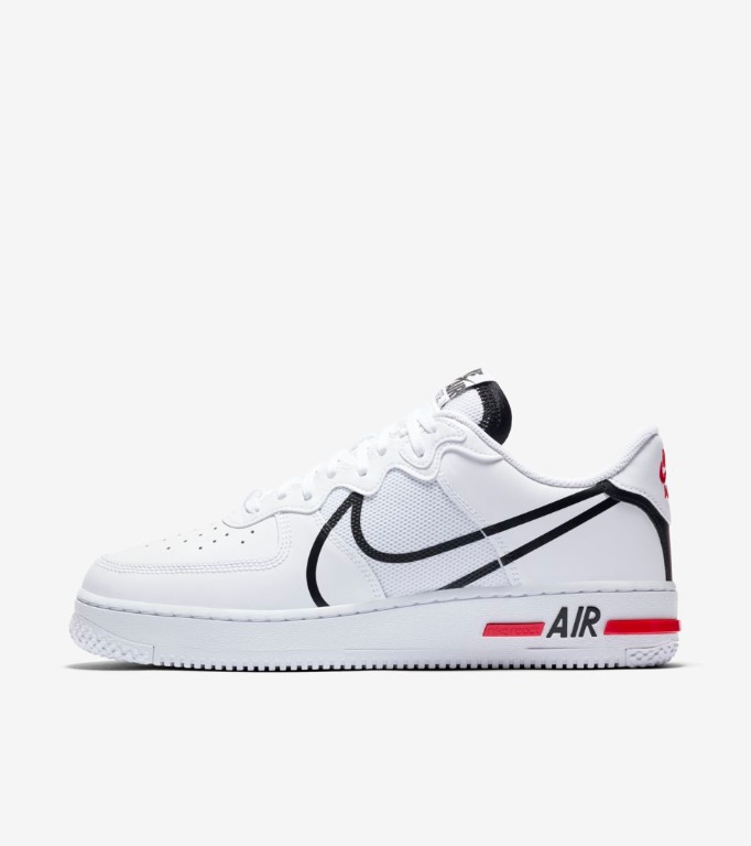 air force react white red