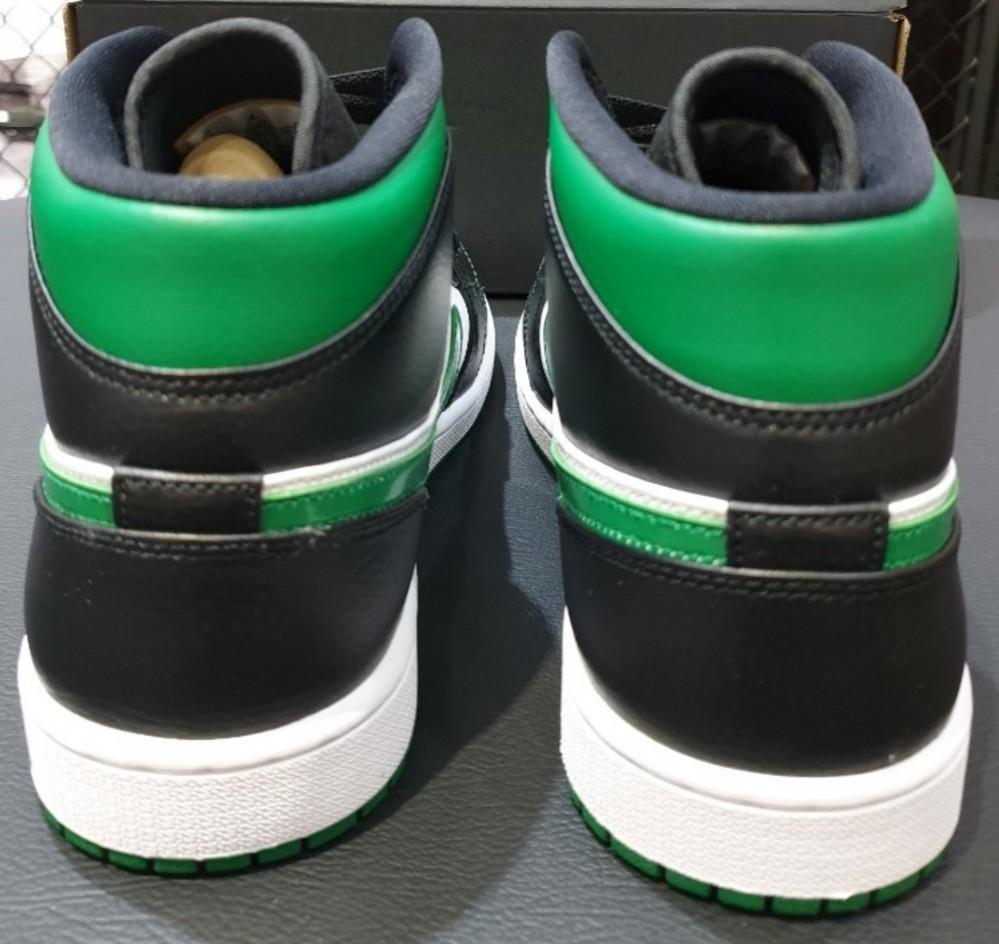 Jordan green toe mid on sale