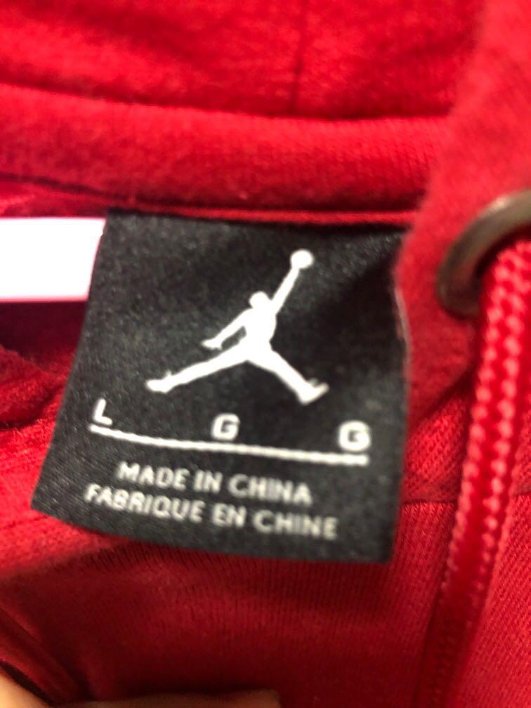 Air Jordan Red Hoodie