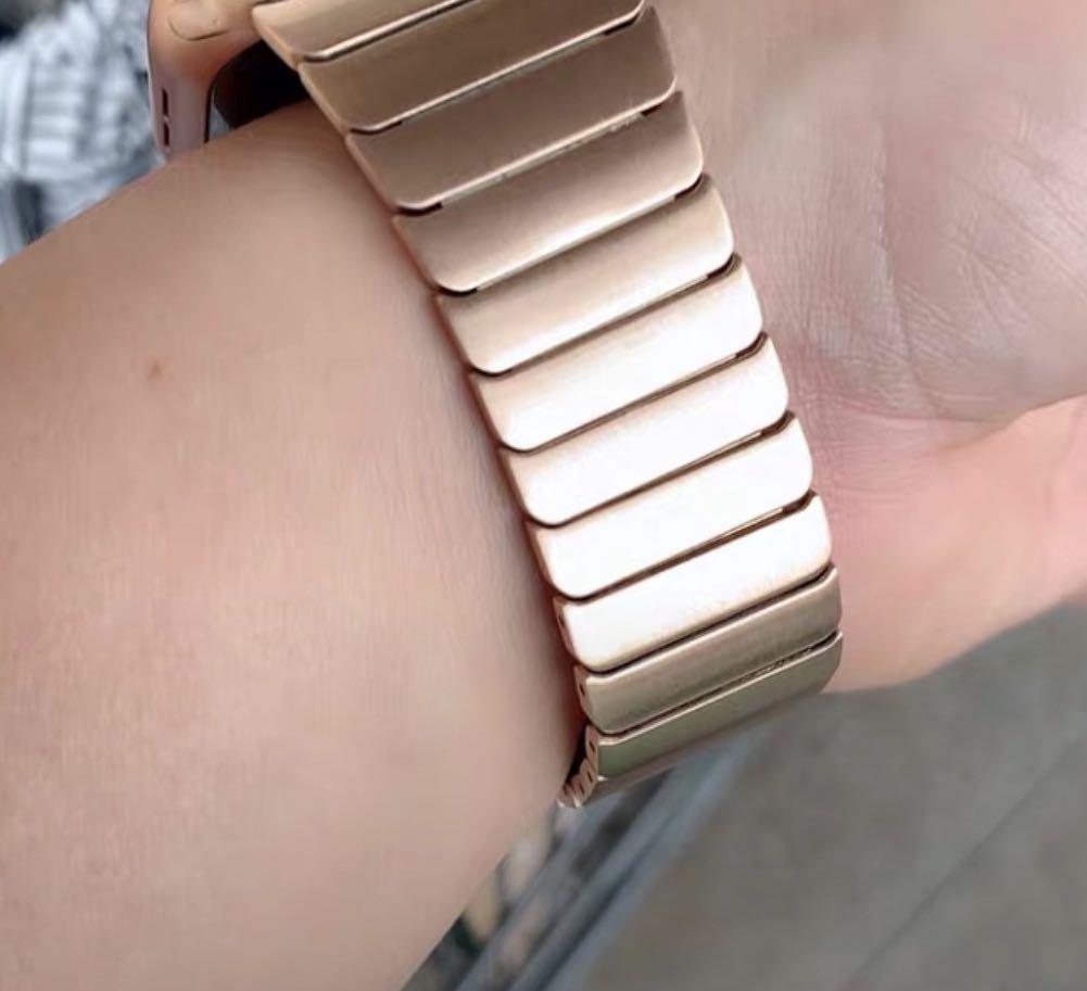 Real gold apple watch band hotsell 42mm
