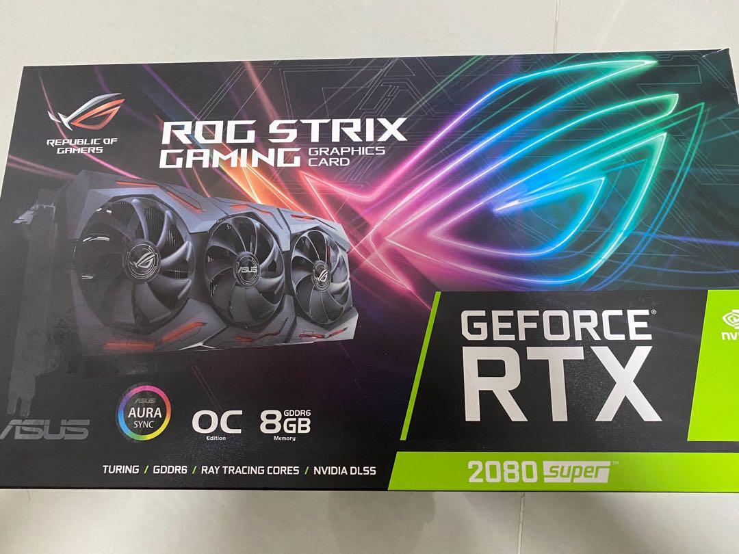 Asus Rog Strix Rtx 2080 Super Oc 8gb Electronics Computer Parts Accessories On Carousell