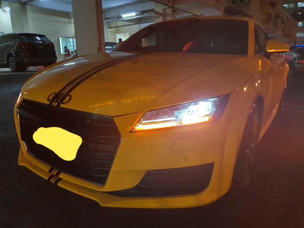 Audi Tt 2018 For Rental Cars Vehicle Rentals On Carousell