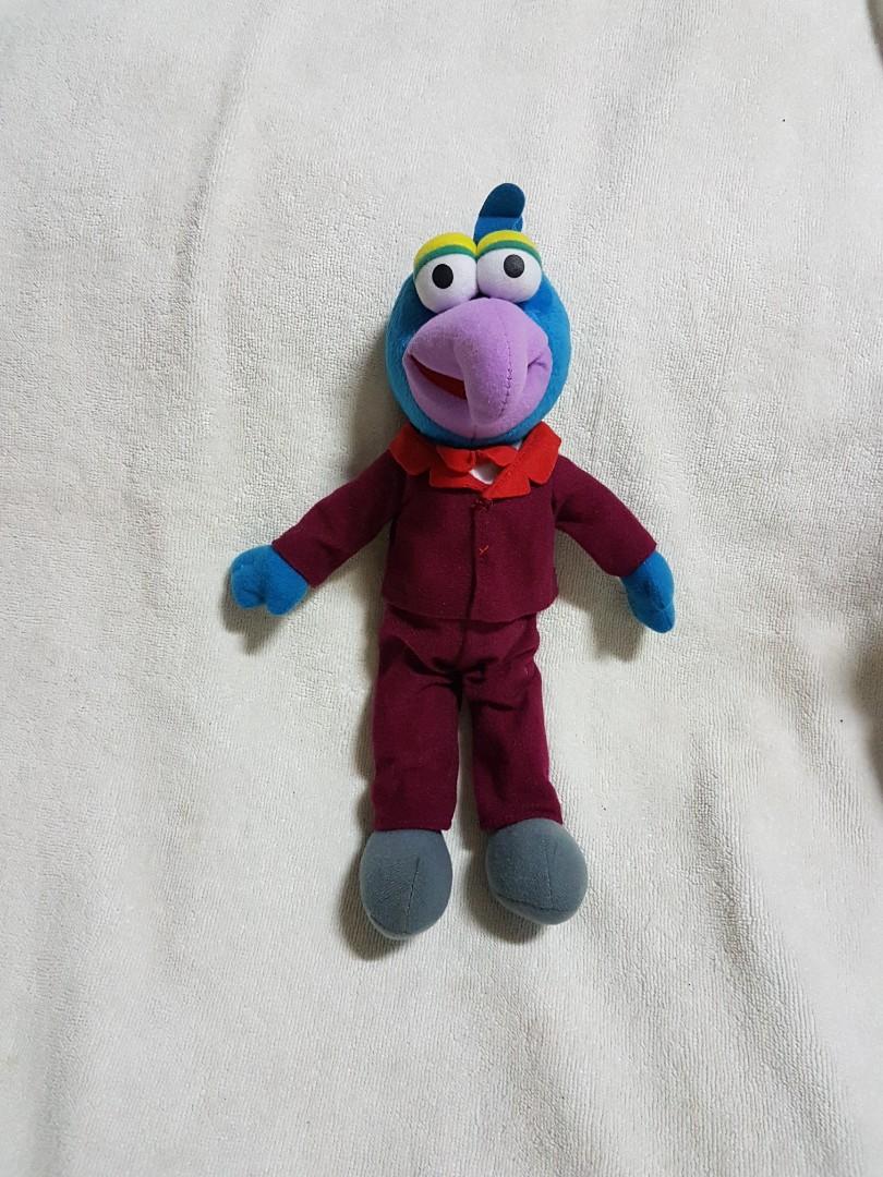 Authentic Rare Disney The Muppets Gonzo Plush Soft Toy Hobbies