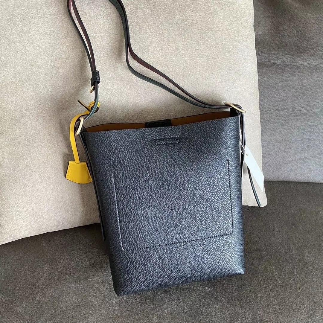 Authentic Tory Burch perry bucket bag sling bag hobo Women s
