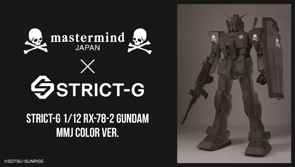 Bandai Gundam Strict G Rx 78 2 1 12 Mastermind Japan Mmj Color Version Flat Matte Black Toys Games Action Figures Collectibles On Carousell