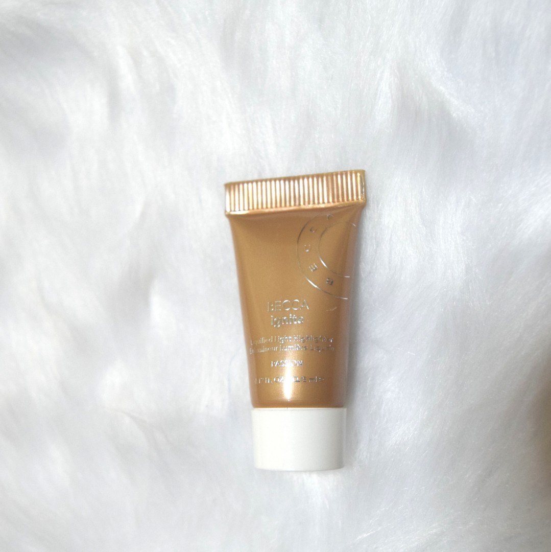 becca ignite liquified light highlighter passion