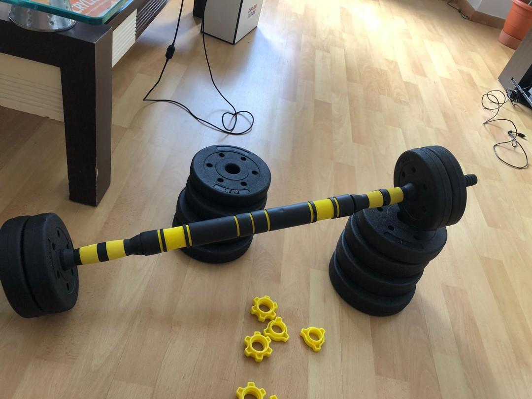 Beginner Weight Set, Sports Equipment, Exercise & Fitness, Weights