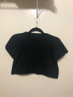 Black Crop Top