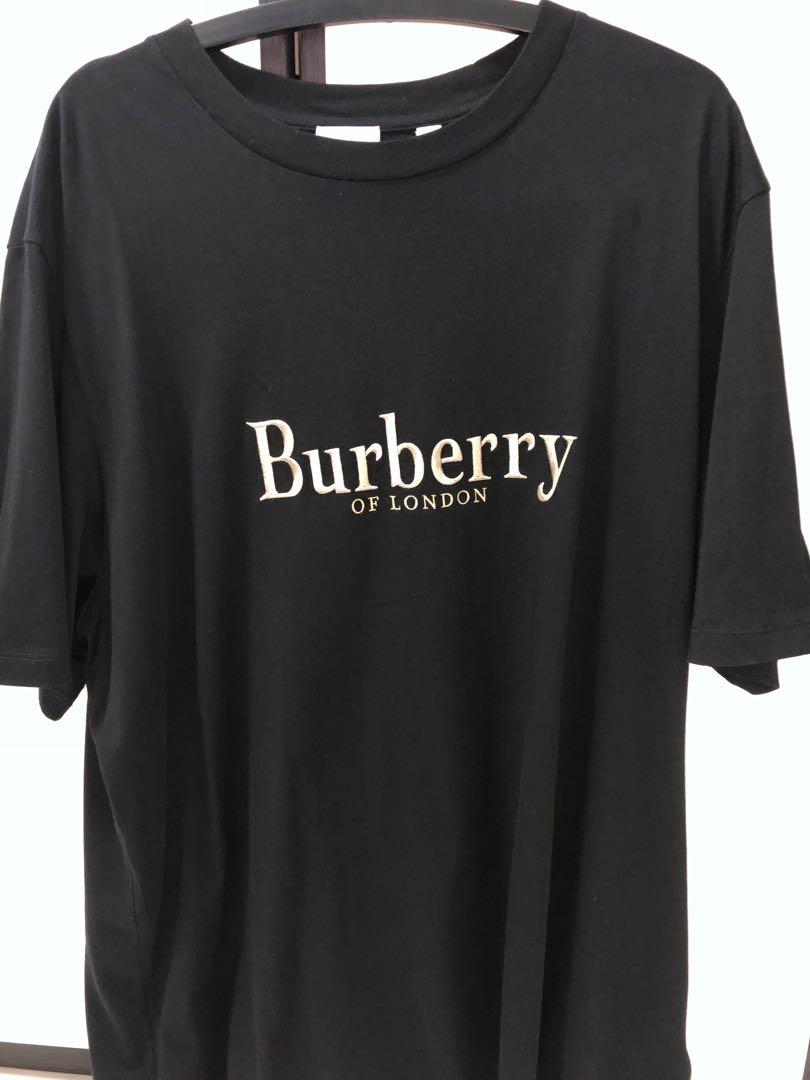 Burberry embroidered tee