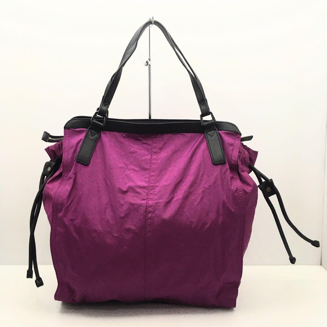 Burberry tote bag shop purple