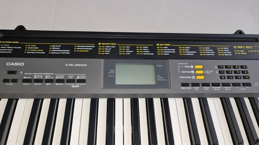 Casio ctk 2500 on sale midi