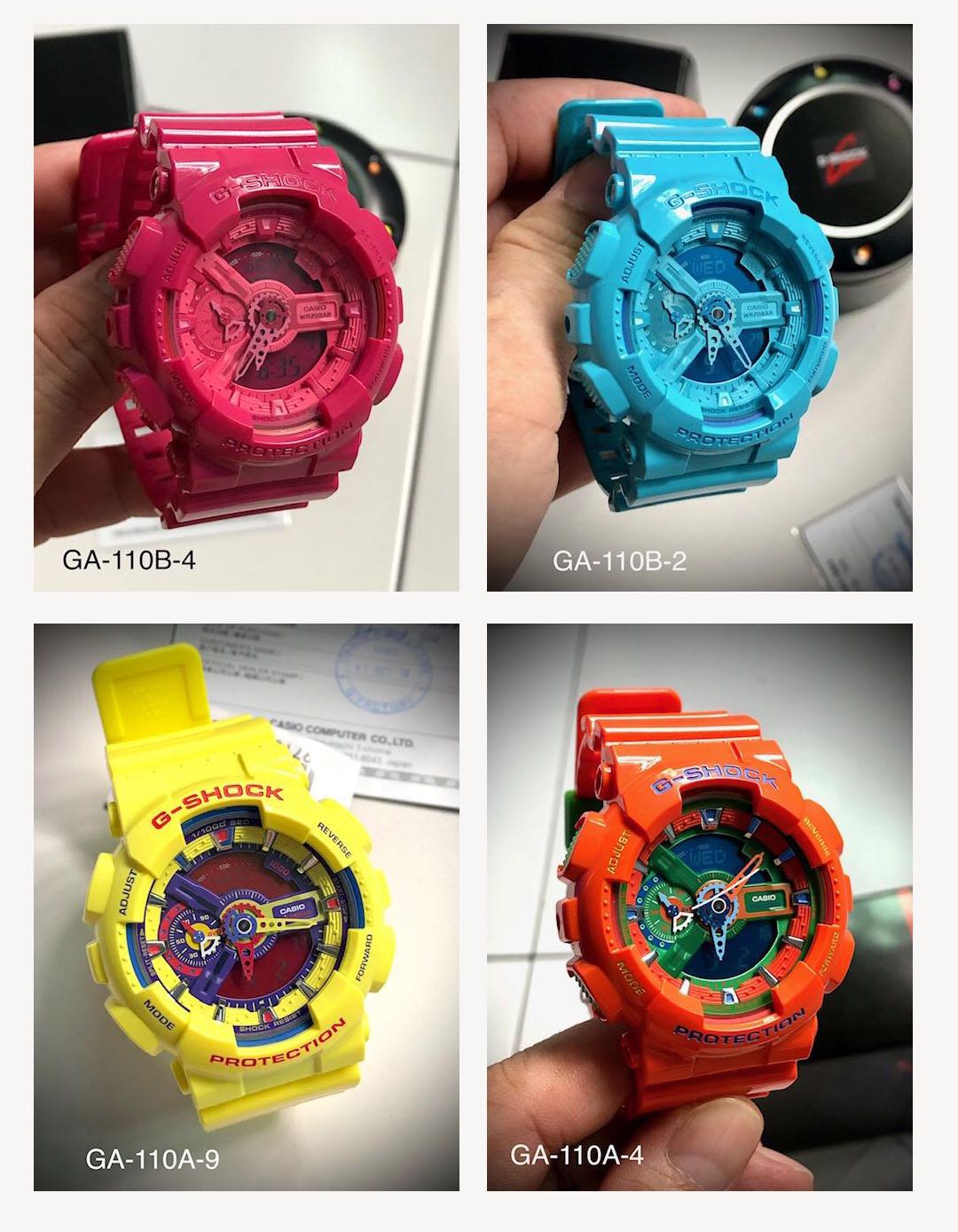 Casio g top shock ga 110a