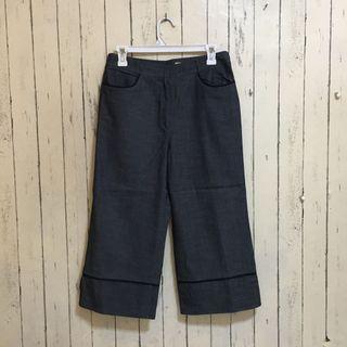 Celana katun 7/8 abu tua