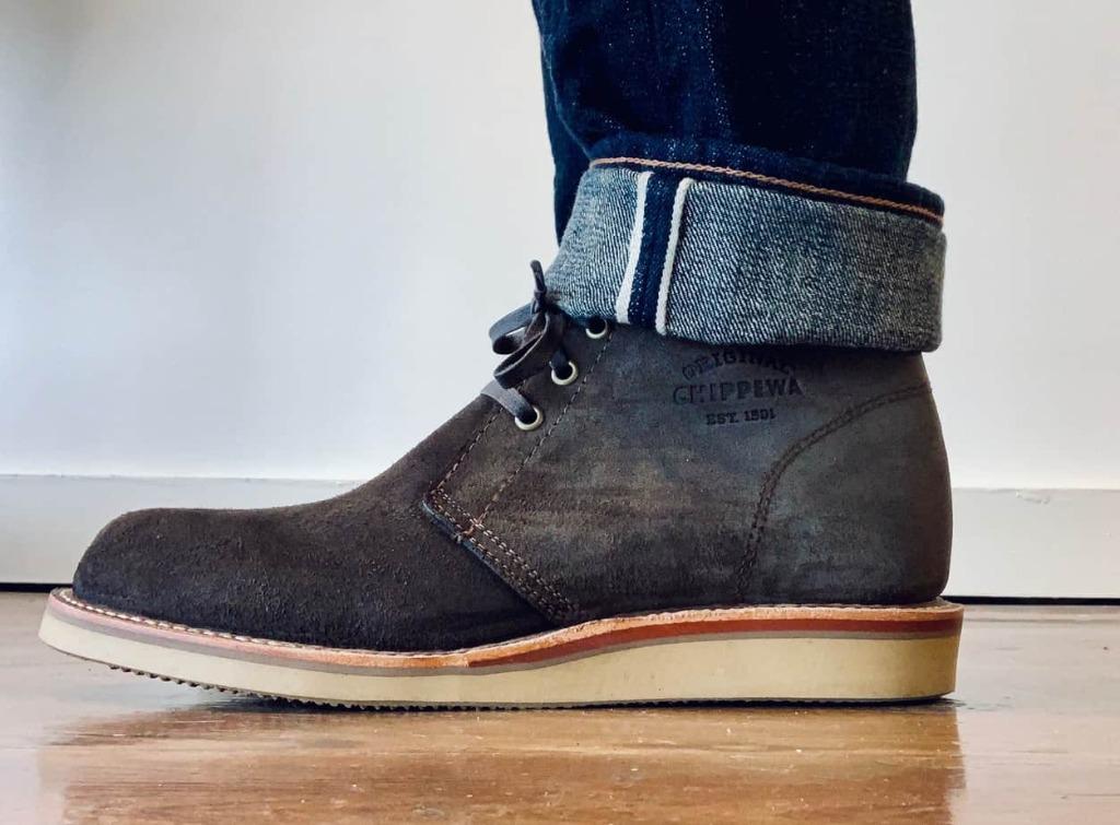 CHIPPEWA Milford Chukka Boots. BNIB. BNWT. US 8