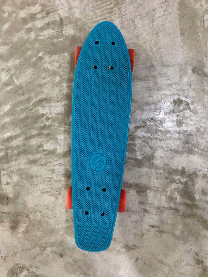 Cruiser Skateboard Yamba 100 Blue Coral Bicycles Pmds Personal Mobility Devices Skates On Carousell