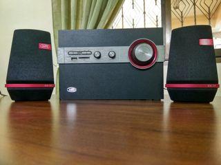 3pc infinity light bluetooth speaker system with subwoofer
