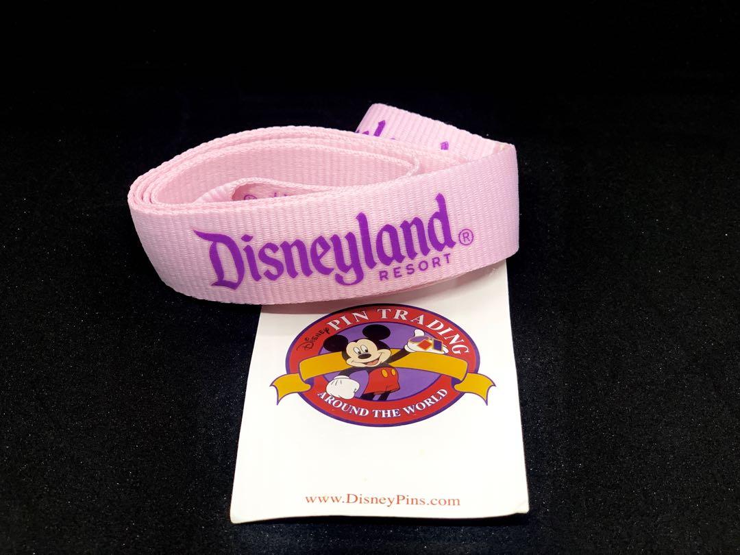 Disneyland Resort Lanyard (Category: Other Accessories) located in Pasig City. Submitted by luvi_ (Listing ID 1033549037, Image 1). Description: Disneyland Resort Lanyard Color: Pink For pin collectors. Bought in Disneyland California #wishlist9.