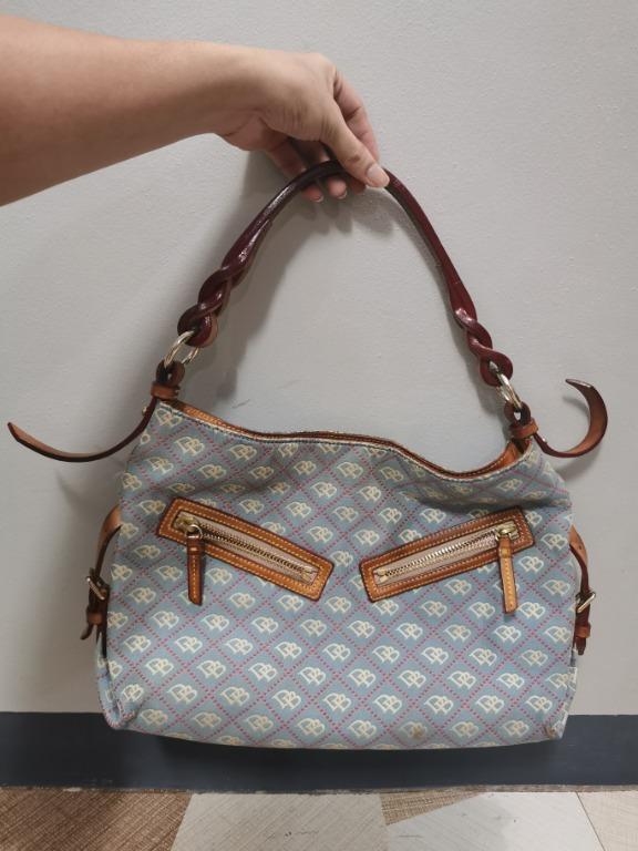 light blue dooney and bourke purse