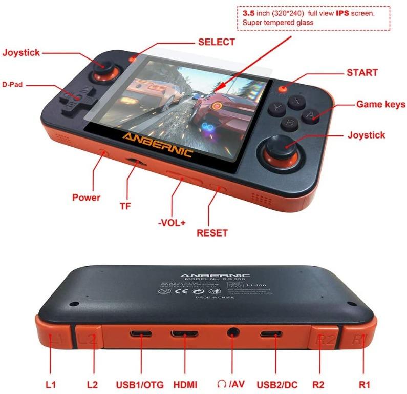 Dreamhax handheld game console online
