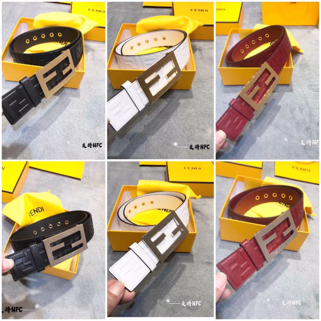Fendi Belt 6 Color Men S Fashion Accessories Belts On Carousell Adjustable belt with ff baguette buckle. fendi belt 6 color