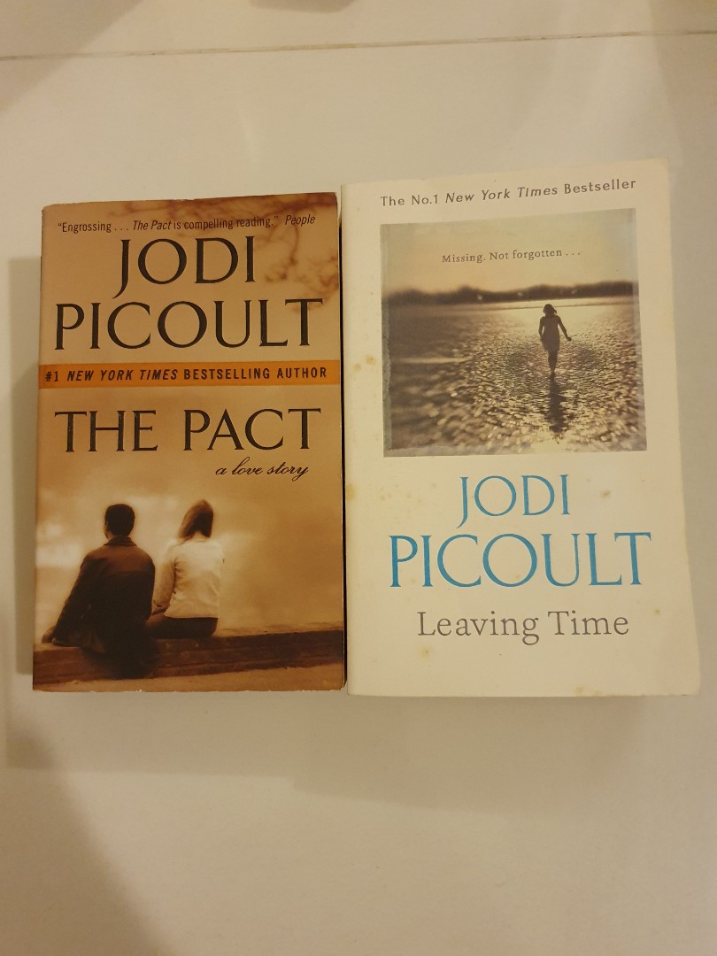 Fiction Jodi Picoult The Pact Leaving Time Books Stationery Books On Carousell