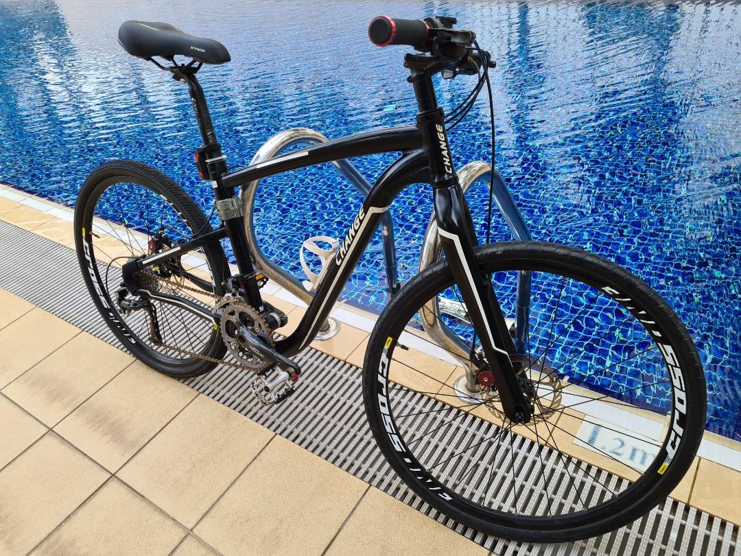Foldable Hybrid Bicycle Sports Equipment Bicycles Parts Bicycles on Carousell