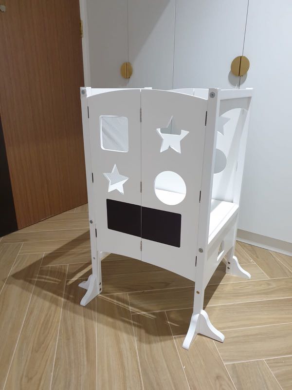 FOLDABLE Learning Tower Kitchen Helper Babies Kids Baby