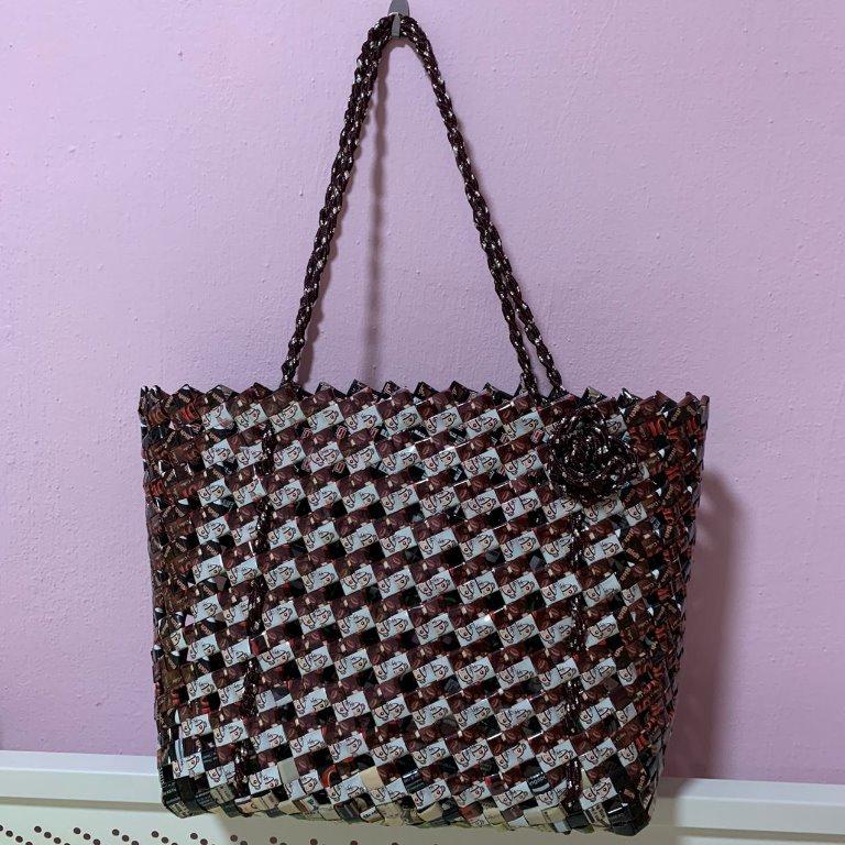 purses made from recycled plastic
