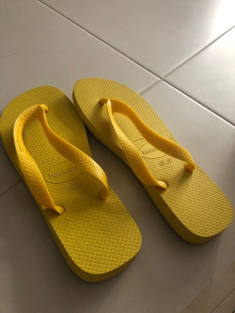 havaianas slipper size