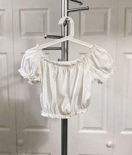 H&M OTS OFF THE SHOULDER TOP