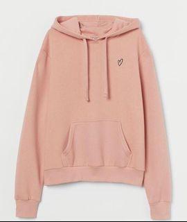 H&M pink hoodie