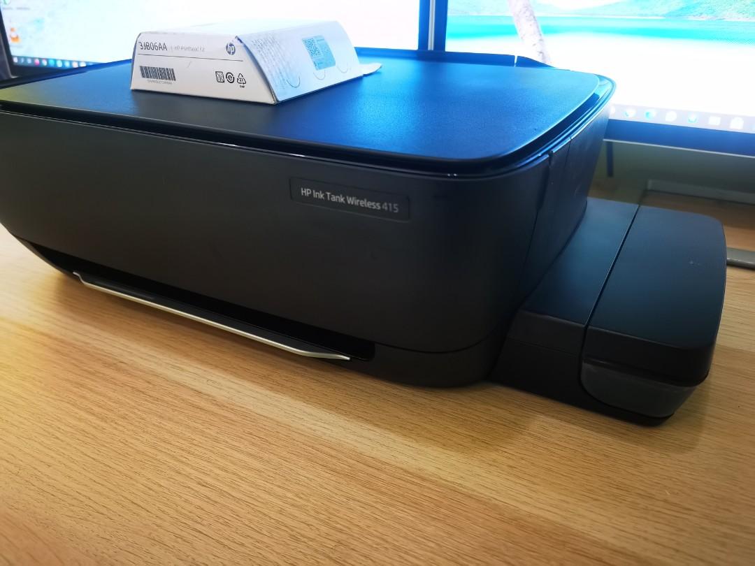Hp 415 Aio Ink Tank Wireless Color Printer Electronics Computers Others On Carousell