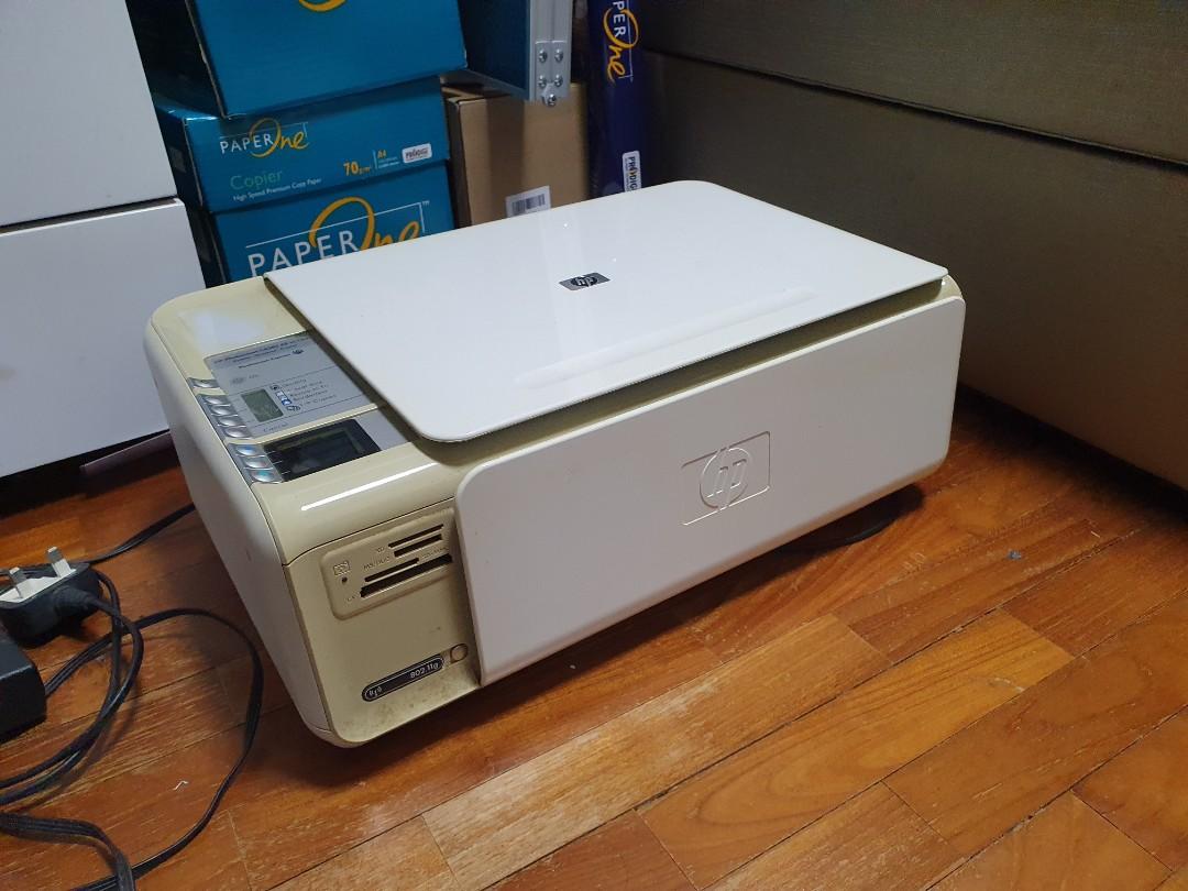 hp c4385 wireless setup