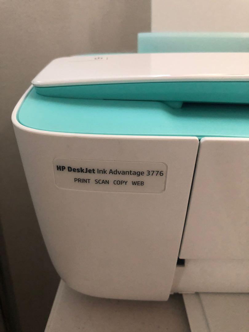 hp printer mint green