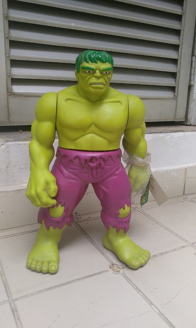 Vintage hulk best sale toys