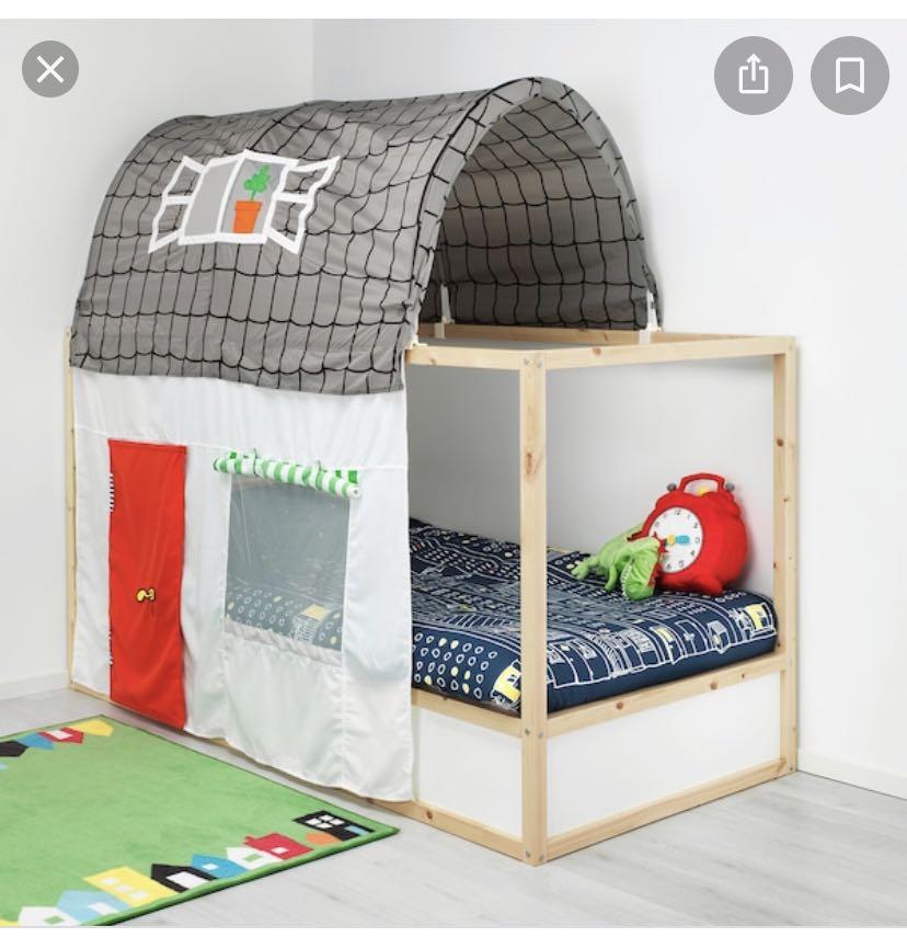 Ikea castle bed tent, Babies & Kids, Baby Nursery & Kids Furniture, Bed