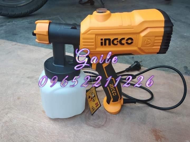 INGCO 450W Spray Gun (Category: Construction Tools & Equipment) located in Caloocan City. Submitted by abieghail (Listing ID 1033426124, Image 1). Description: INGCO Airless Spray Gun SPG3508 Model: SPG3508 Voltage: 220-240V~50/60Hz Input Power: 450W Spraying Pressure: 0.1-0.2Bar Max Flow: 380ml/min Max. Viscosity: 50DIN-s Container Capacity: 800ml Accessories: 1x Viscosity Measuring Cup 1x Nozzle Cleaning Needle 1x Manual 1x Warranty card For st